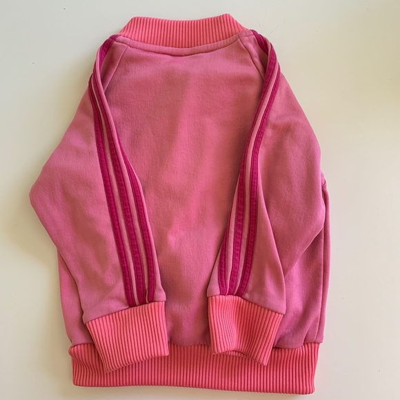 PINK ADIDAS TRACK SUIT JACKET - Picture 6 of 8